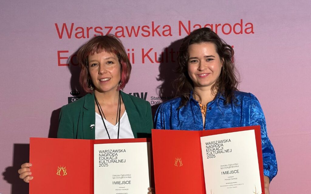 Dorota Ogrodzka i Iga Dzięgielewska z I nagrodą WNEK 2025 w kategorii „Procesy twórcze”